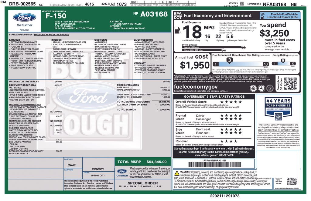 2022 Ford F-150 XLT Gray at Walterboro Ford