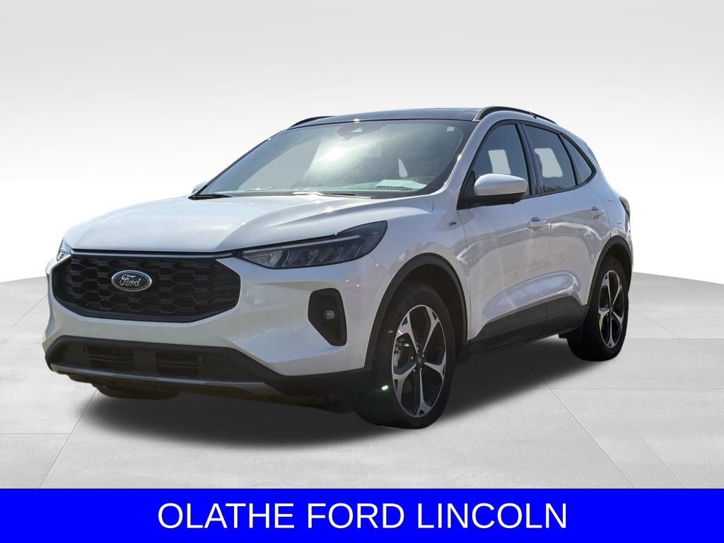 White Metallic 2025 Ford Escape Hybrid SUV / Crossover All-Wheel Drive Continuously Variable Transmission