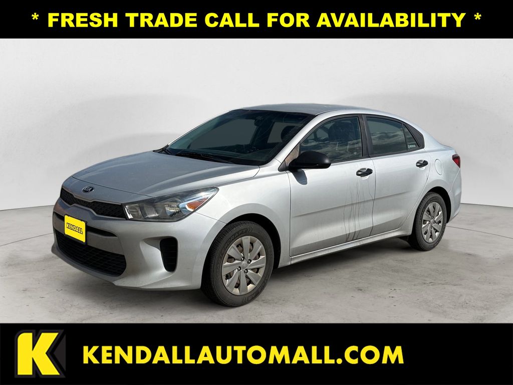 Silky Silver 2018 Kia Rio LX Sedan Front-Wheel Drive 6-Speed Manual