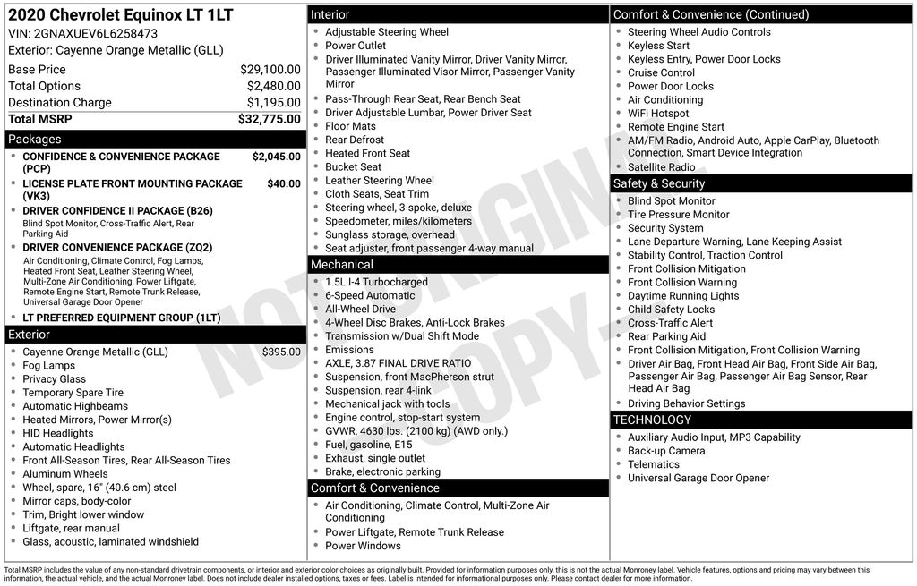 2020 Chevrolet Equinox LT
