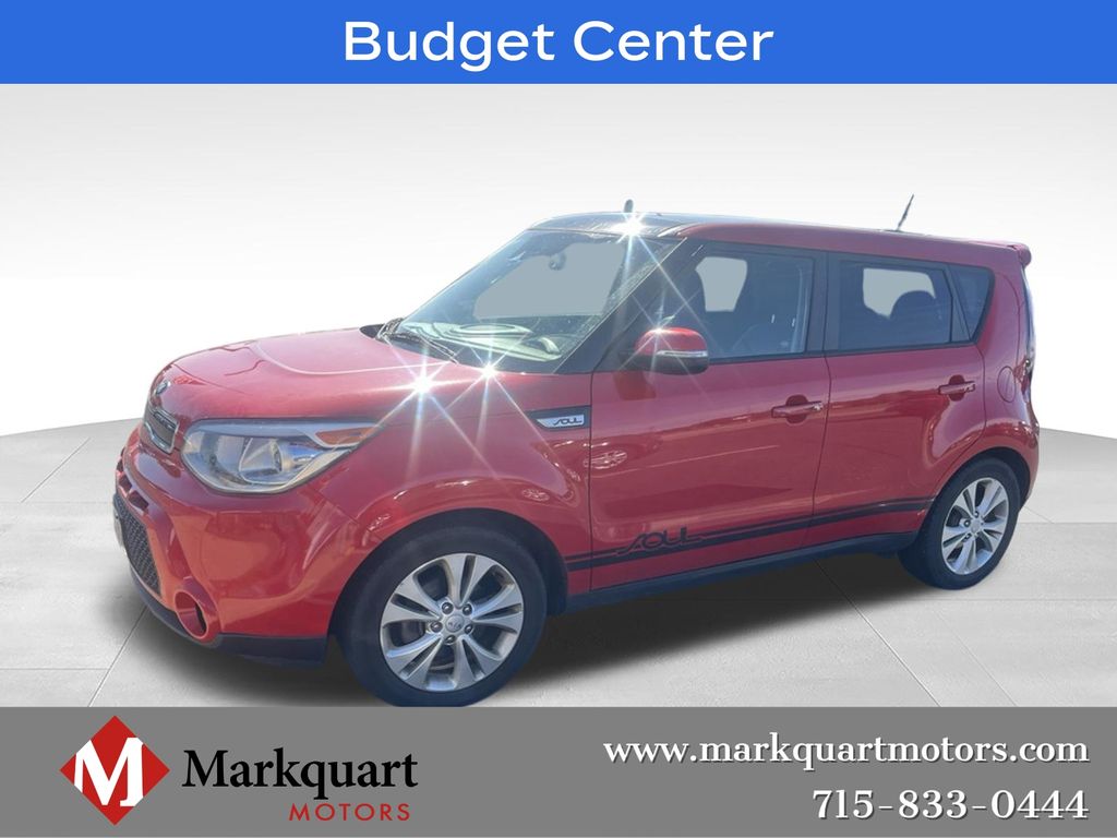 Inferno Red 2016 Kia Soul Wagon Front-Wheel Drive 6-Speed Automatic