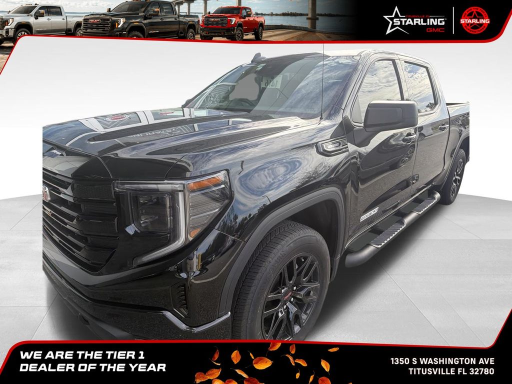 Onyx Black 2025 GMC Sierra 1500 Pickup Truck Four-Wheel Drive 8-Speed Automatic