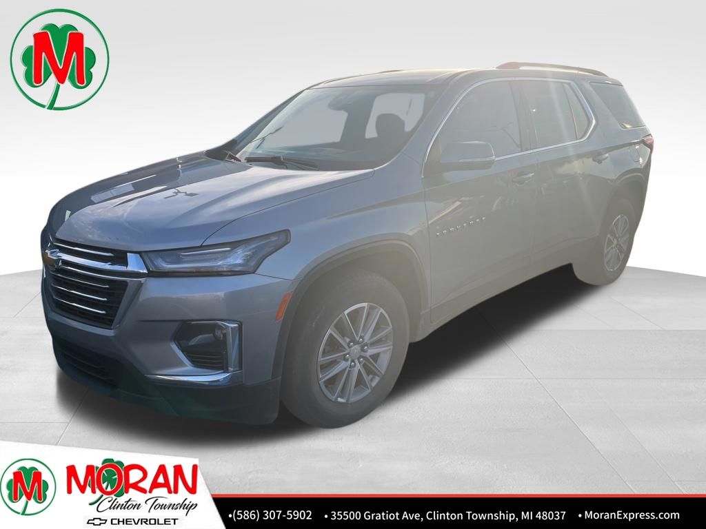 Sterling Gray Metallic 2023 Chevrolet Traverse LT Cloth FWD SUV / Crossover Front-Wheel Drive 9-Speed Automatic