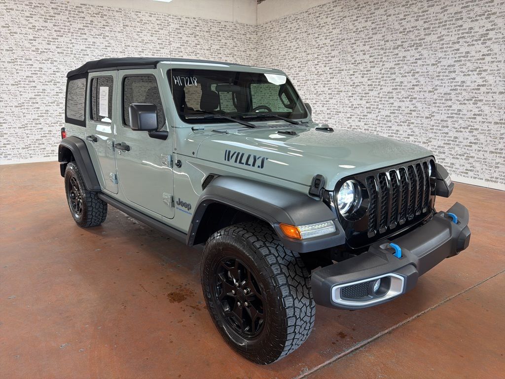 Earl Clearcoat 2023 Jeep Wrangler 4xe Willys 4WD SUV / Crossover Four-Wheel Drive 8-Speed Automatic
