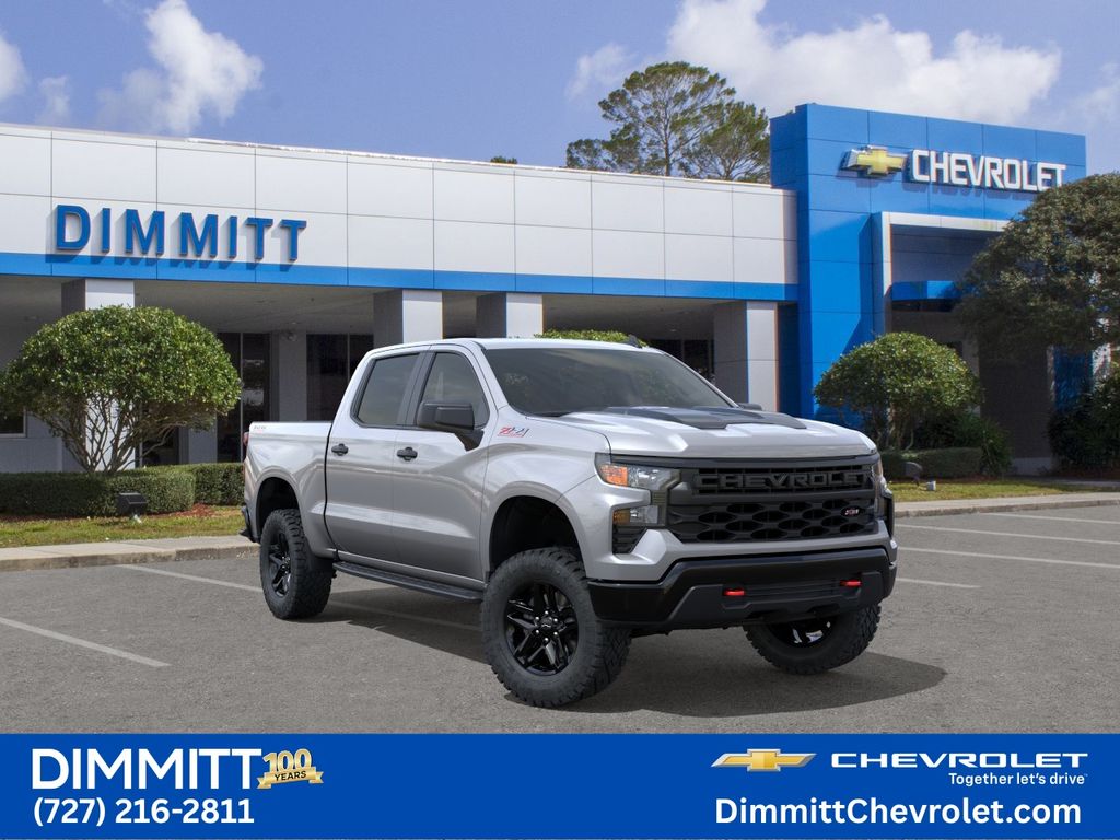 Sterling Gray Metallic 2026 Chevrolet Silverado 1500 Pickup Truck Four-Wheel Drive 8-Speed Automatic
