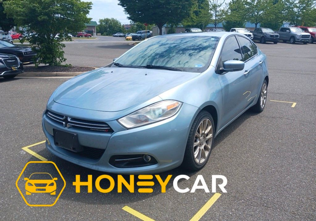 Winter Chill Pearlcoat 2013 Dodge Dart Limited FWD Sedan Front-Wheel Drive 6-Speed Dual Clutch
