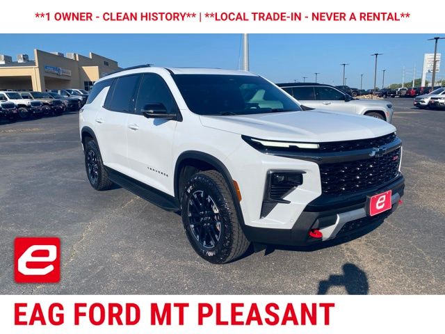 Polar White Tricoat 2026 Chevrolet Traverse SUV / Crossover Four-Wheel Drive 8-Speed Automatic