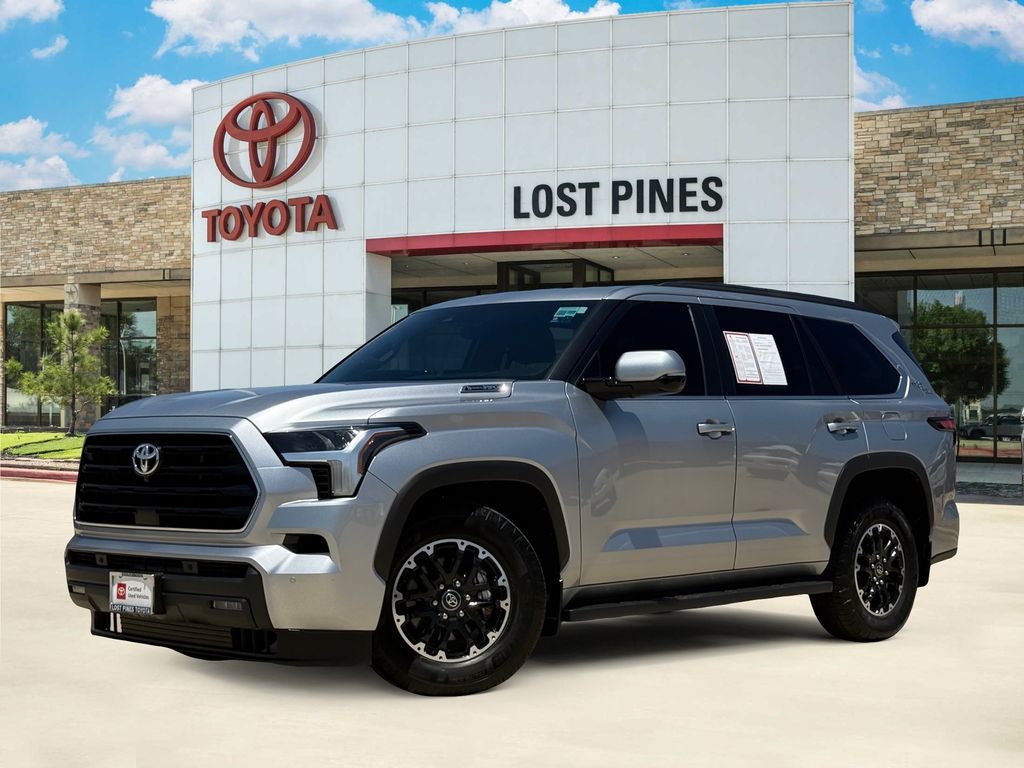 Celestial Silver Metallic 2025 Toyota Sequoia SUV / Crossover Four-Wheel Drive Automatic