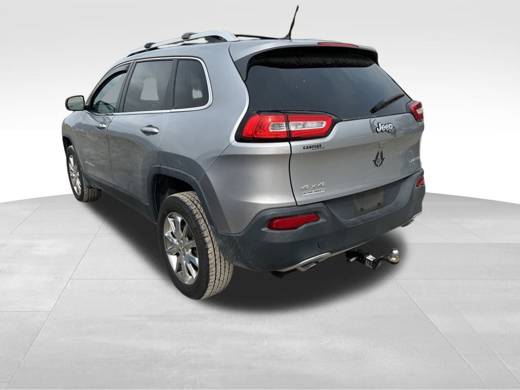 2014 Billet Silver Metallic Clearcoat Jeep Cherokee Limited 4X4 SUV