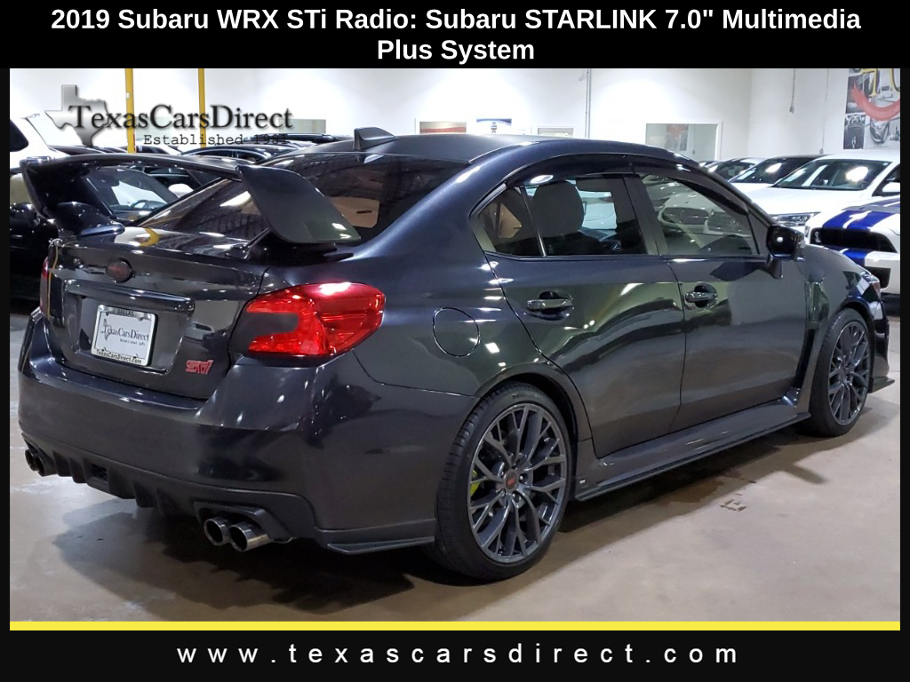 2019 Subaru WRX STi 11