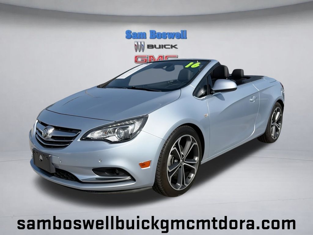 Flip Chip Silver Metallic 2016 Buick Cascada Convertible Front-Wheel Drive 6-Speed Automatic Overdrive
