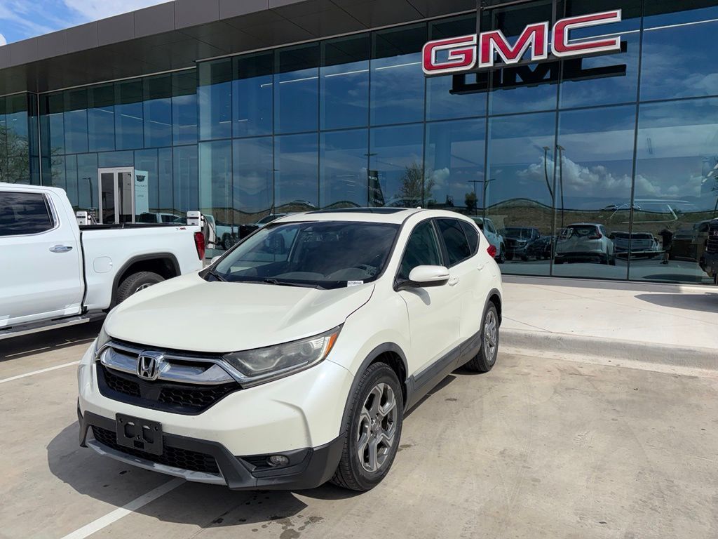 White Diamond Pearl 2017 Honda CR-V SUV / Crossover Front-Wheel Drive Continuously Variable Transmission
