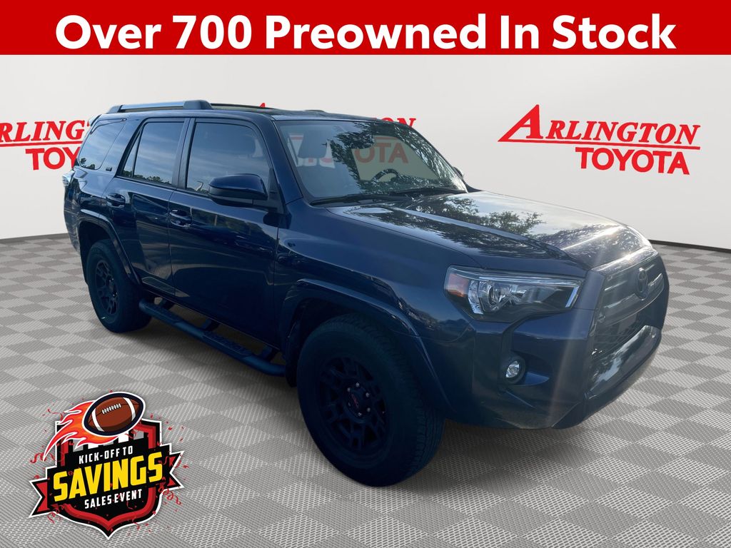 Nautical Blue Metallic 2022 Toyota 4Runner SUV / Crossover 4X2 5-Speed Automatic