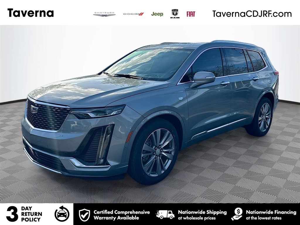 Silver Metallic 2023 Cadillac XT6 Premium Luxury FWD SUV / Crossover Front-Wheel Drive 9-Speed Automatic