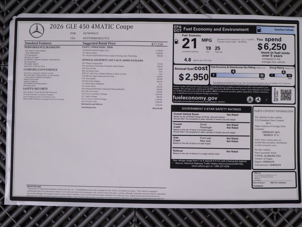 Thumbnail: 2026 Mercedes-Benz GLE - 9