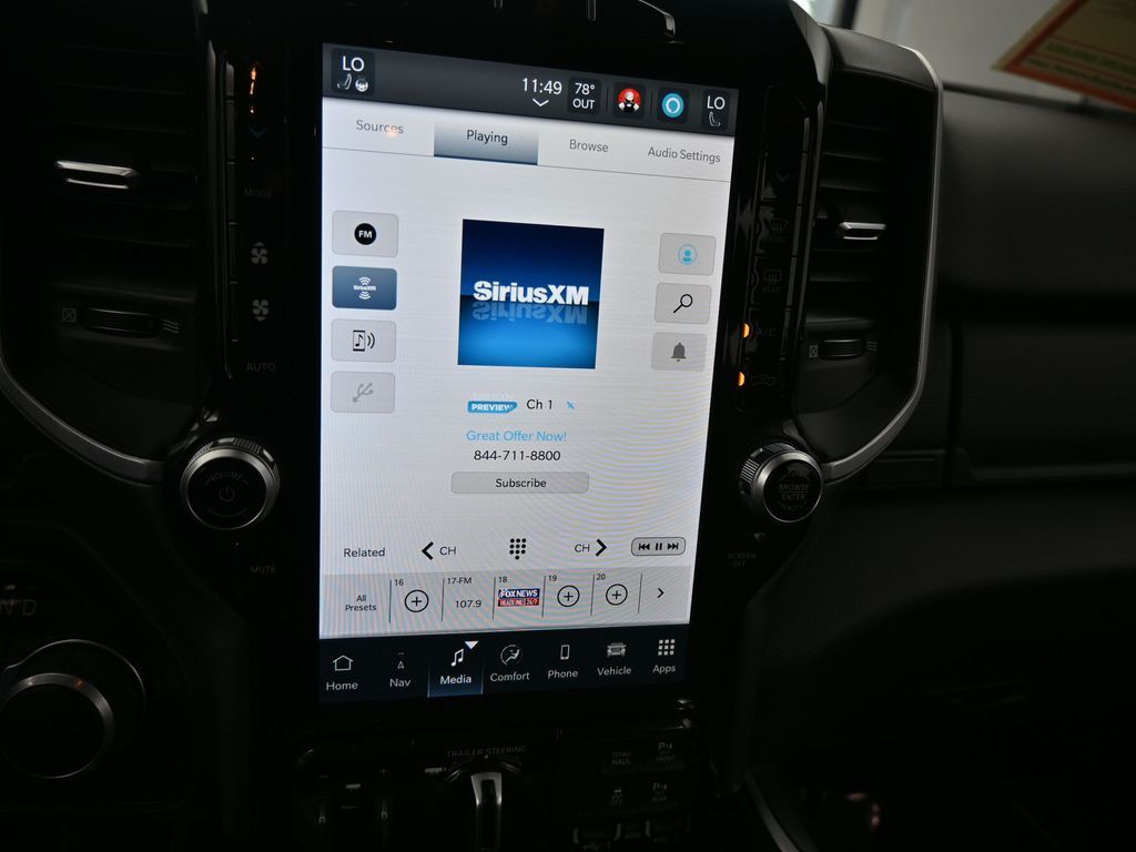 Used 2022 Flame Red Clearcoat Ram Big Horn/Lone Star image 24