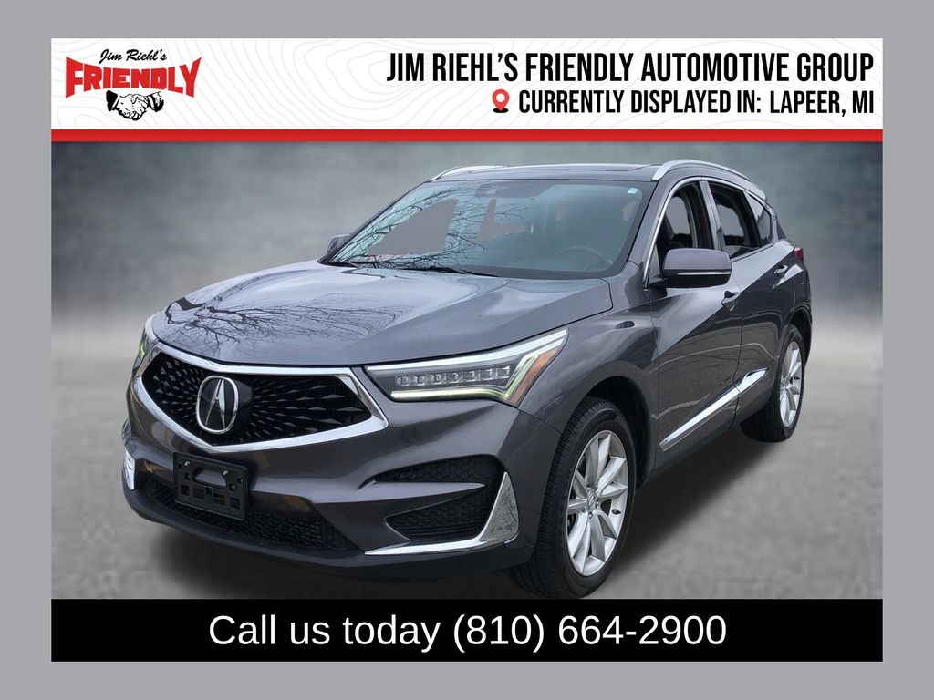 Gray (Modern Steel Metallic) 2020 Acura RDX SUV / Crossover All-Wheel Drive Automatic