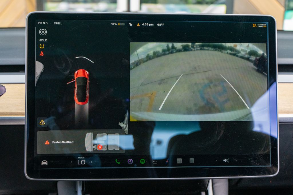 2020 Tesla Model 3 Standard Range Plus White at Genesis of Spring