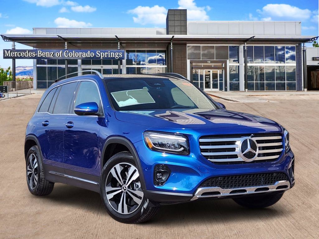 Starling Blue Metallic 2026 Mercedes-Benz GLB SUV / Crossover All-Wheel Drive 8-Speed Dual Clutch