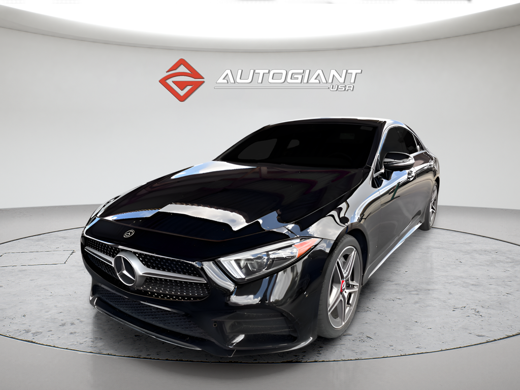 Obsidian Black Metallic 2019 Mercedes-Benz CLS 450 4MATIC Sedan All-Wheel Drive 9-Speed Automatic
