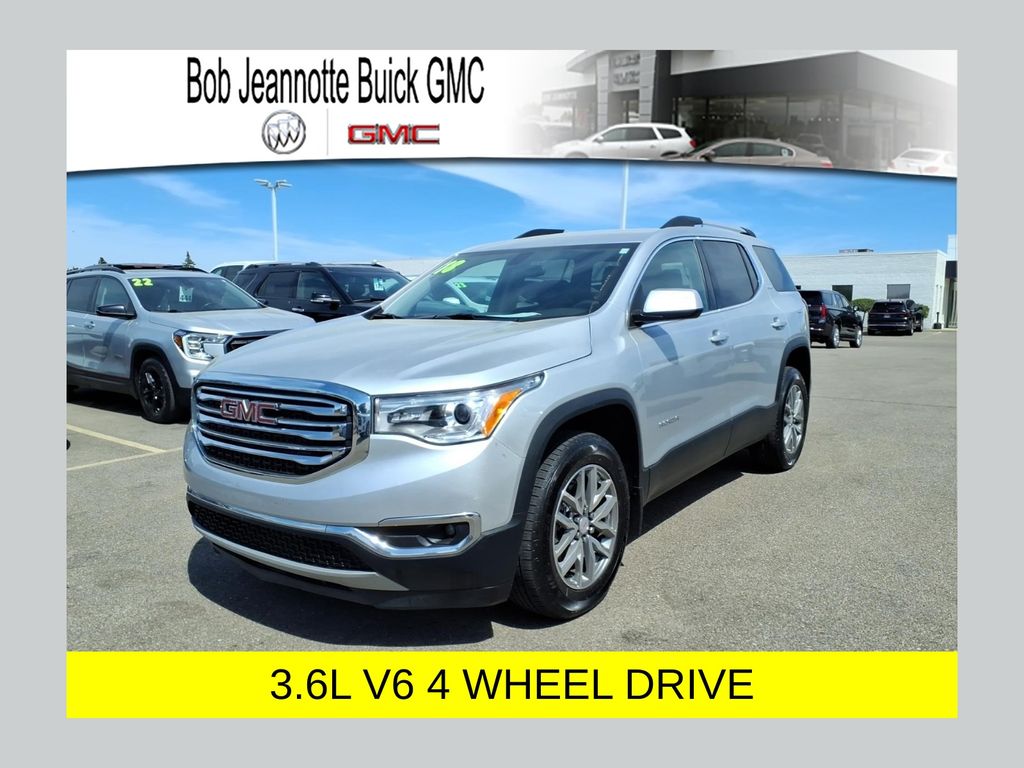 Quicksilver Metallic 2018 GMC Acadia SUV / Crossover Front-Wheel Drive 6-Speed Automatic