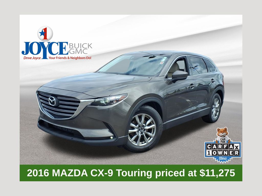Titanium Flash Mica 2016 Mazda CX-9 SUV / Crossover All-Wheel Drive 6-Speed Automatic
