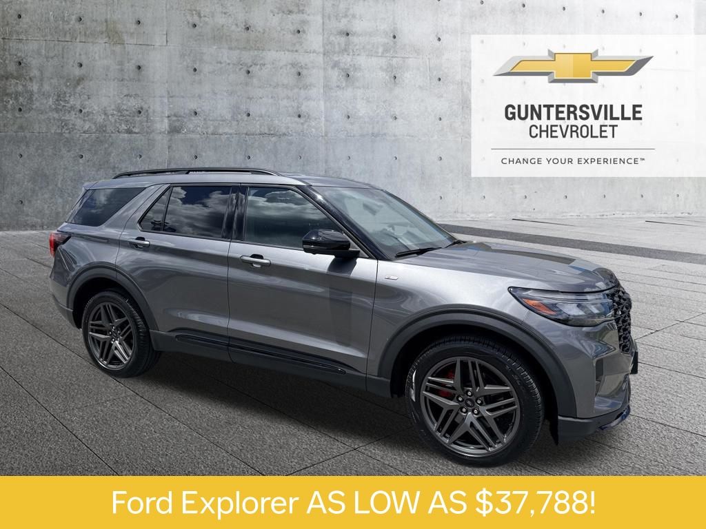 Gray Metallic 2025 Ford Explorer SUV / Crossover All-Wheel Drive Automatic