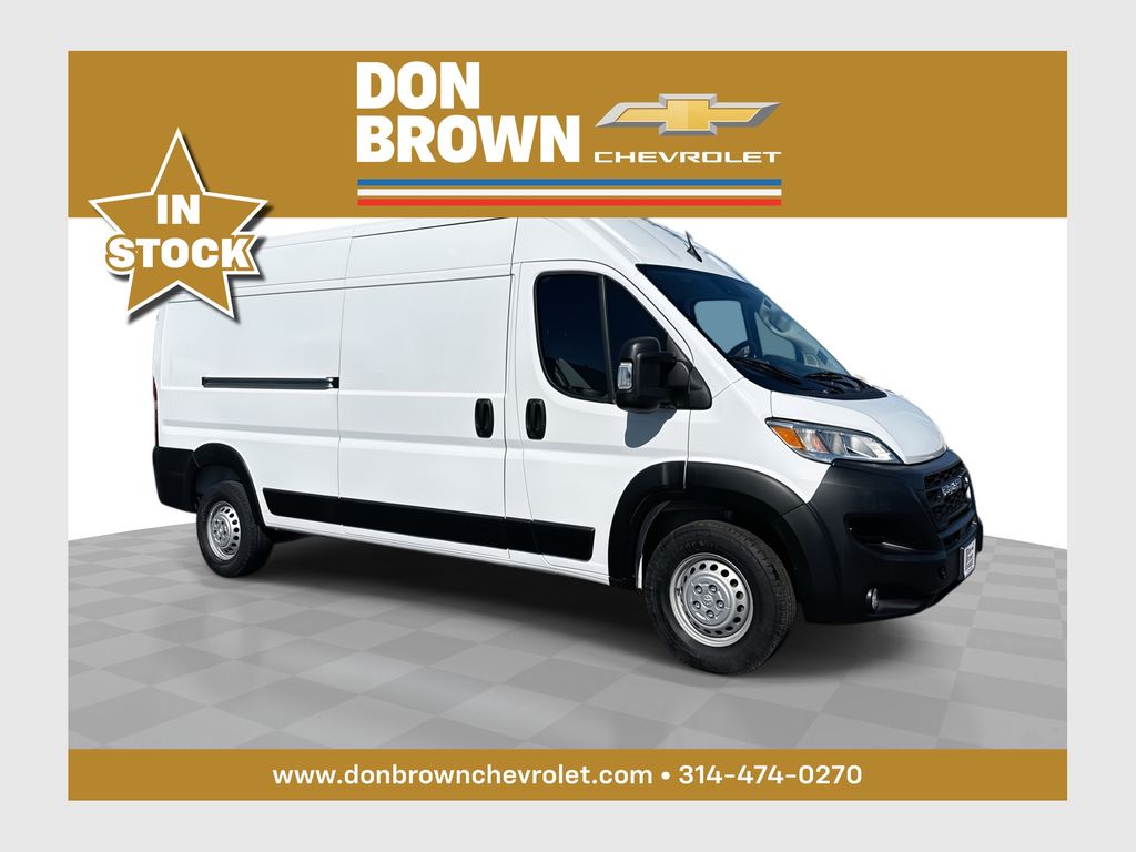 Bright White Clearcoat 2024 RAM ProMaster Van  9-Speed Automatic