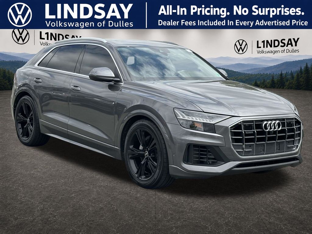 Samurai Gray Metallic 2022 Audi Q8 SUV / Crossover All-Wheel Drive 8-Speed Automatic