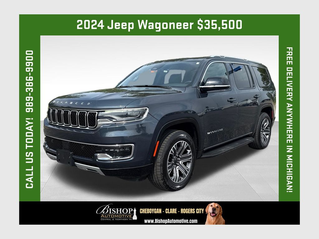 River Rock 2024 Jeep Wagoneer SUV / Crossover Four-Wheel Drive 8-Speed Automatic