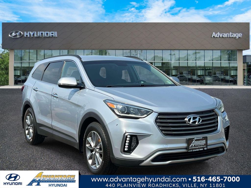 Silver 2018 Hyundai Santa Fe SUV / Crossover All-Wheel Drive 6-Speed Automatic