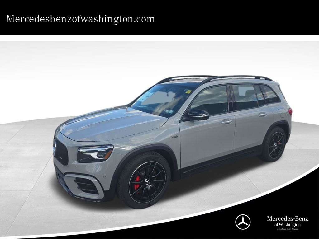 Gray (MANUFAKTUR Alpine Grey) 2026 Mercedes-Benz GLB AMG 35 4MATIC SUV / Crossover All-Wheel Drive 8-Speed Automatic