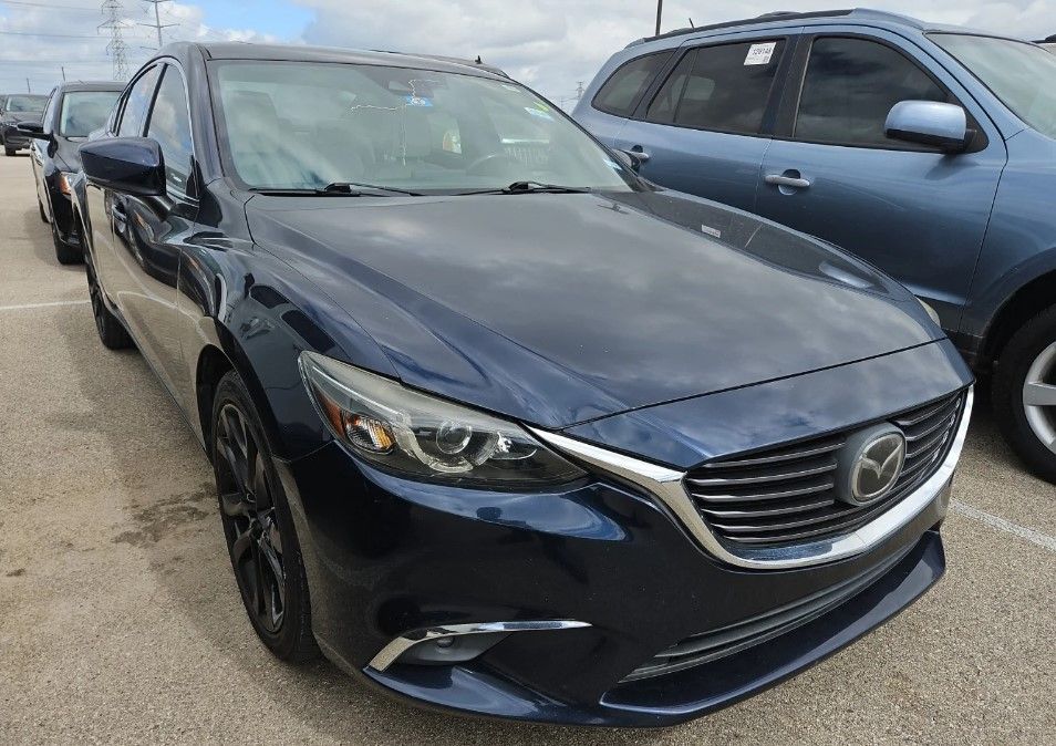 Deep Crystal Blue 2017 Mazda MAZDA6 Sedan Front-Wheel Drive 6-Speed Automatic