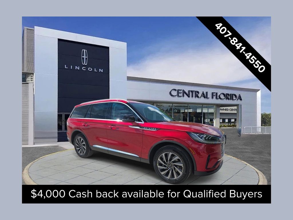 Red 2026 Lincoln Aviator SUV / Crossover All-Wheel Drive Automatic