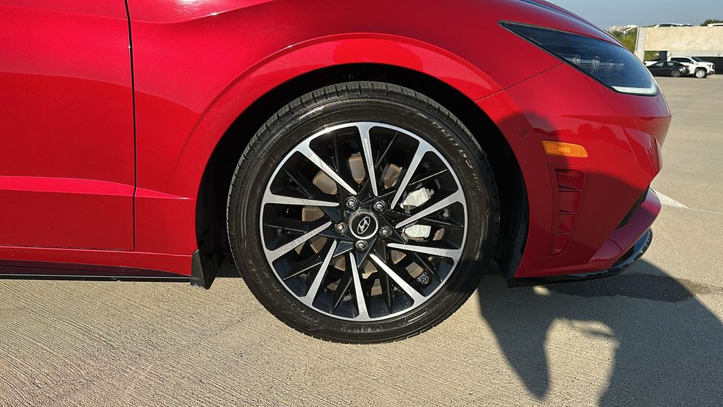 2021 Hyundai Sonata Limited Red at Parkway Family Mazda