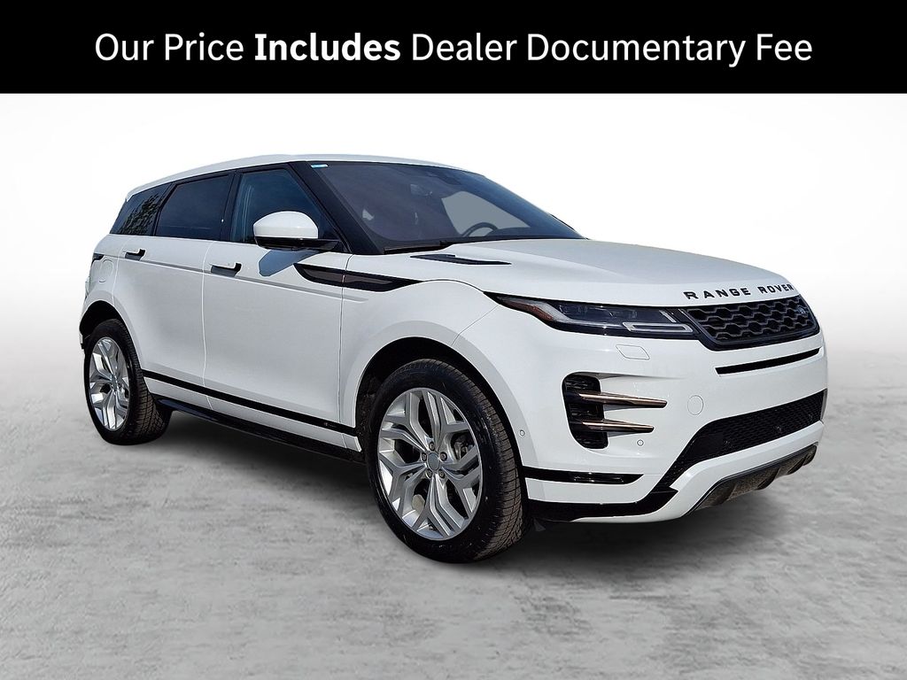 Fuji White 2020 Land Rover Range Rover Evoque SUV / Crossover All-Wheel Drive 9-Speed Automatic