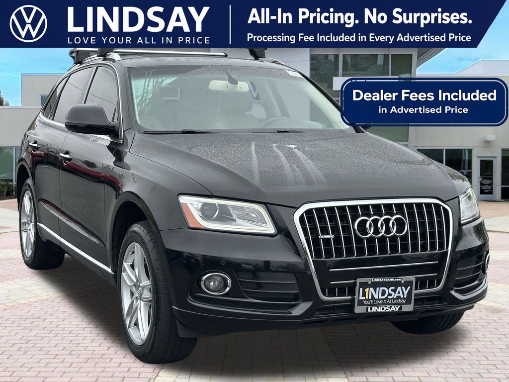 Brilliant Black 2017 Audi Q5 2.0T quattro Premium Plus SUV / Crossover All-Wheel Drive 8-Speed Automatic