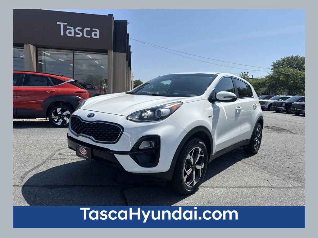 Clear White 2020 Kia Sportage SUV / Crossover All-Wheel Drive 6-Speed Automatic Overdrive