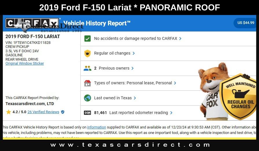 2019 Ford F-150 Lariat 10