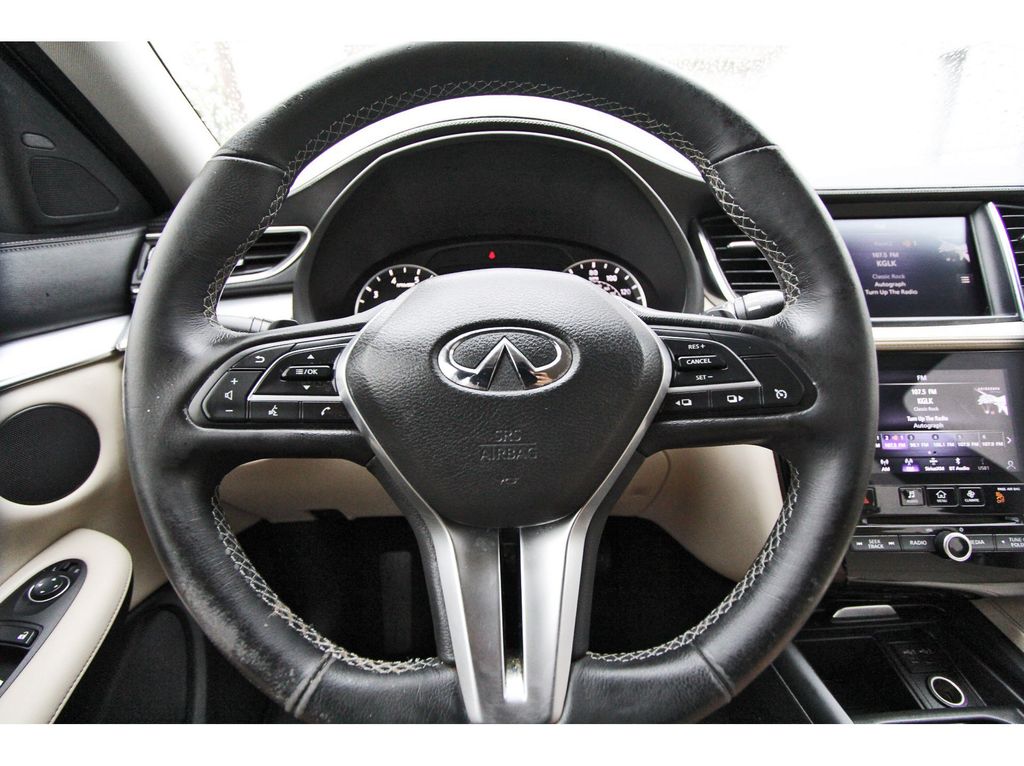 2020 INFINITI QX50 LUXE Blue at Genesis of Spring