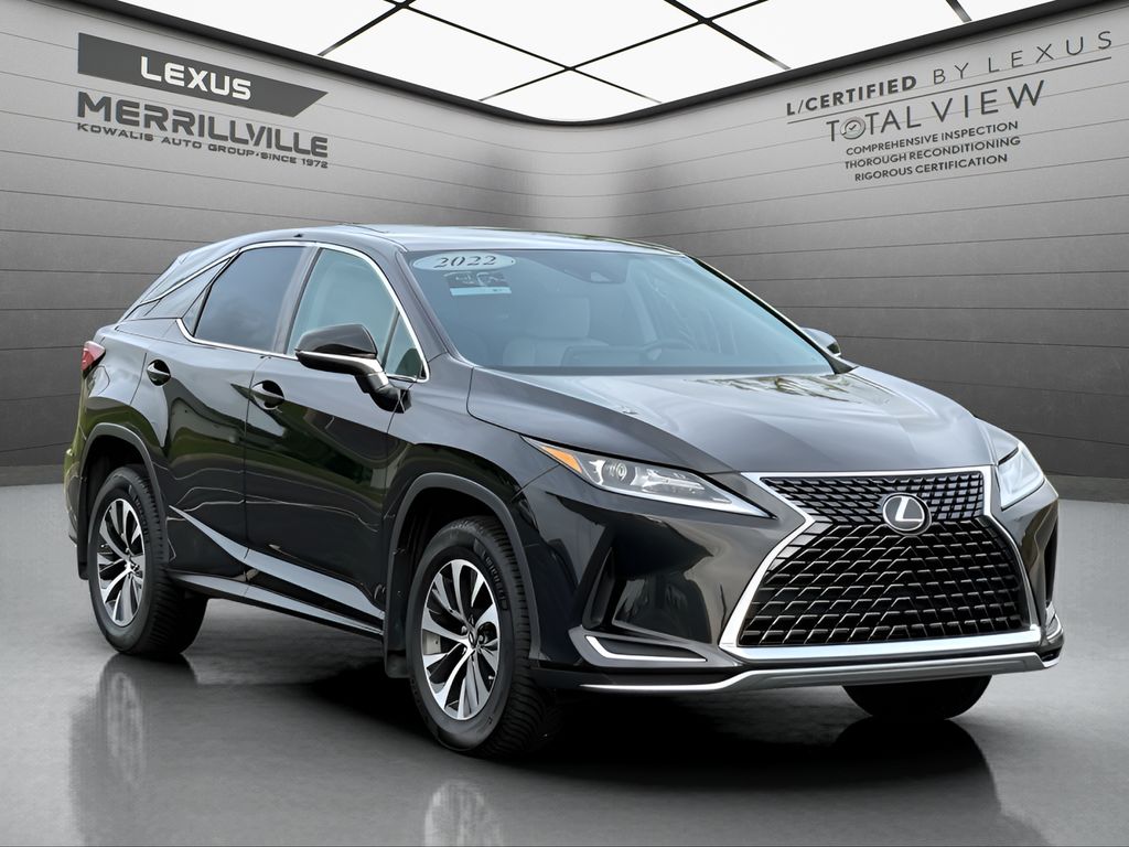 Black (Caviar) 2022 Lexus RX 350 AWD SUV / Crossover All-Wheel Drive 8-Speed Automatic