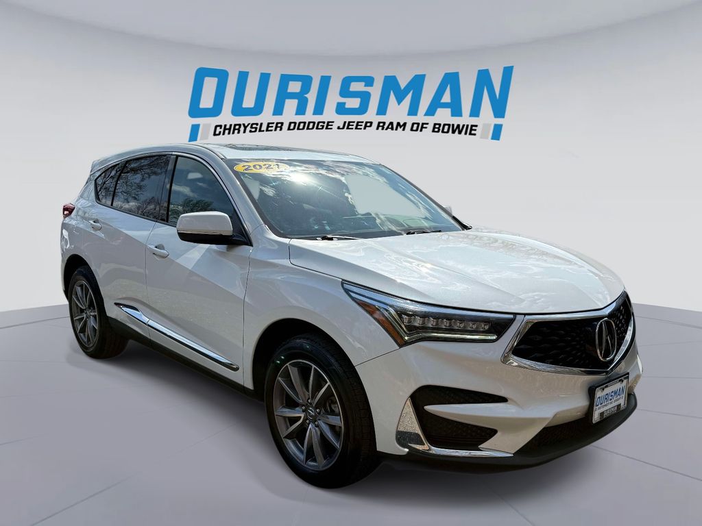 White 2021 Acura RDX SH-AWD with Technology Package SUV / Crossover All-Wheel Drive Automatic