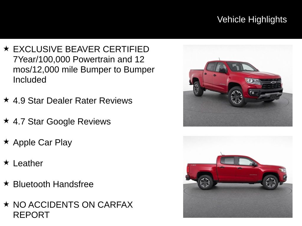 Used 2021 Chevrolet Colorado Truck
