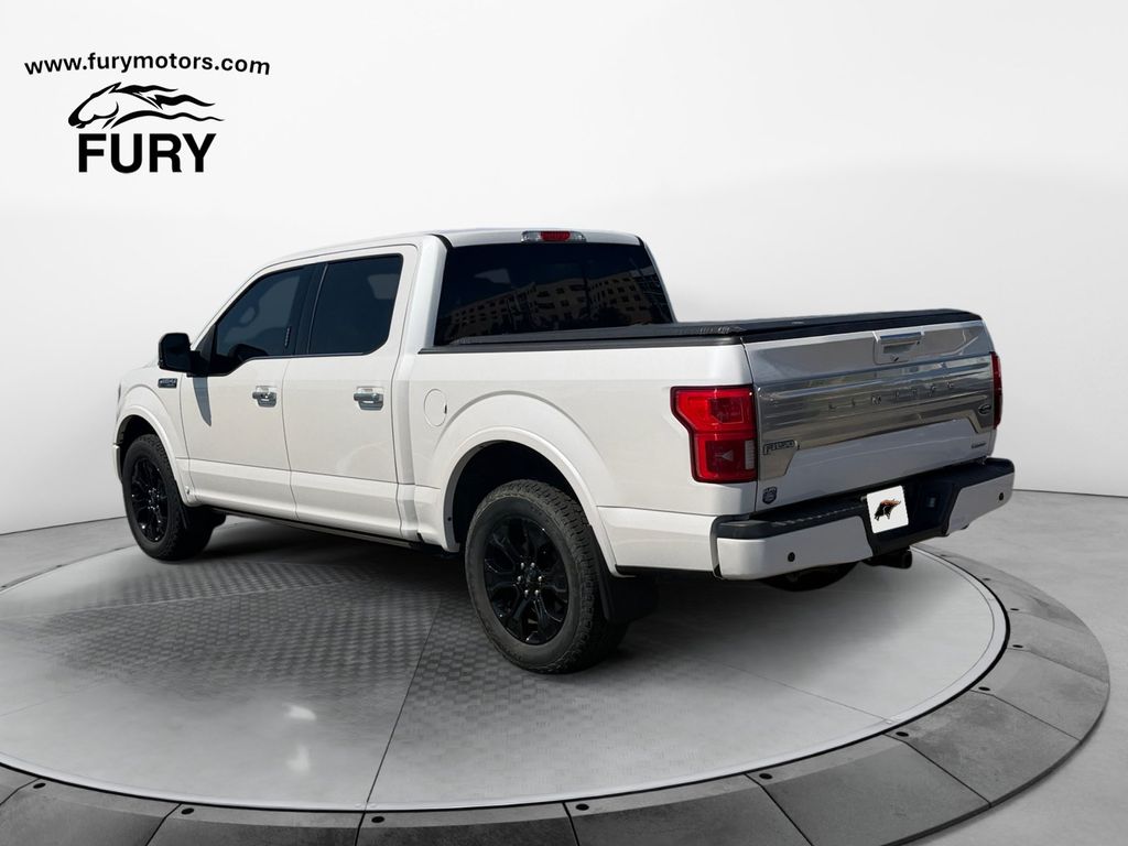 2018 White Ford F-150 4X4 Truck