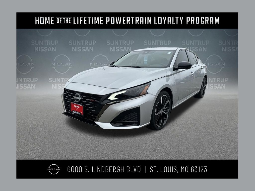 Brilliant Silver Metallic 2025 Nissan Altima 2.5 SR FWD Sedan Front-Wheel Drive Continuously Variable Transmission