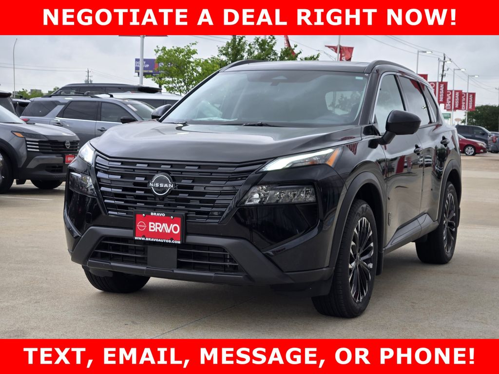 2026 Nissan Rogue Dark Armor Black at Bravo Nissan