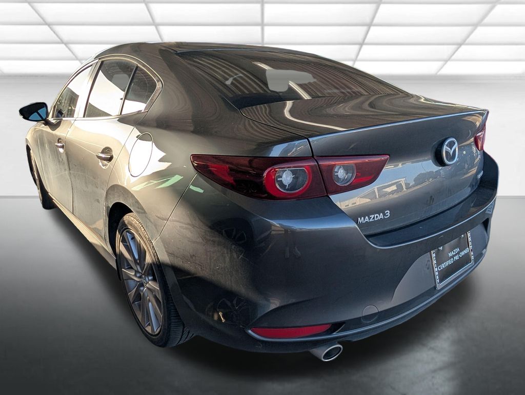 Machine Gray Metallic 2023 Mazda MAZDA3 Sedan Front-Wheel Drive 6-Speed Automatic