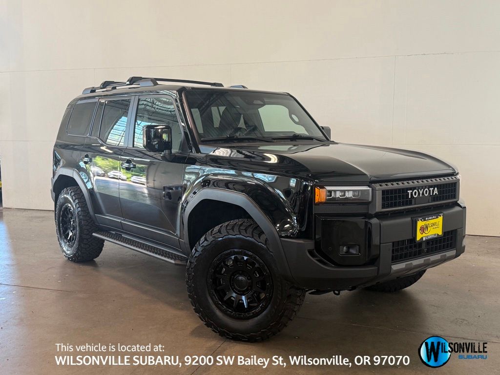 Black 2025 Toyota Land Cruiser 4WD SUV / Crossover Four-Wheel Drive 8-Speed Automatic