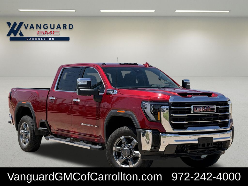 Volcanic Red Tintcoat 2026 GMC Sierra 2500HD Pickup Truck Four-Wheel Drive Automatic
