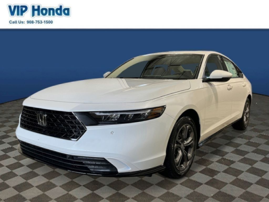 Gray (Platinum) 2026 Honda Accord Hybrid EX-L FWD Sedan Front-Wheel Drive Continuously Variable Transmission